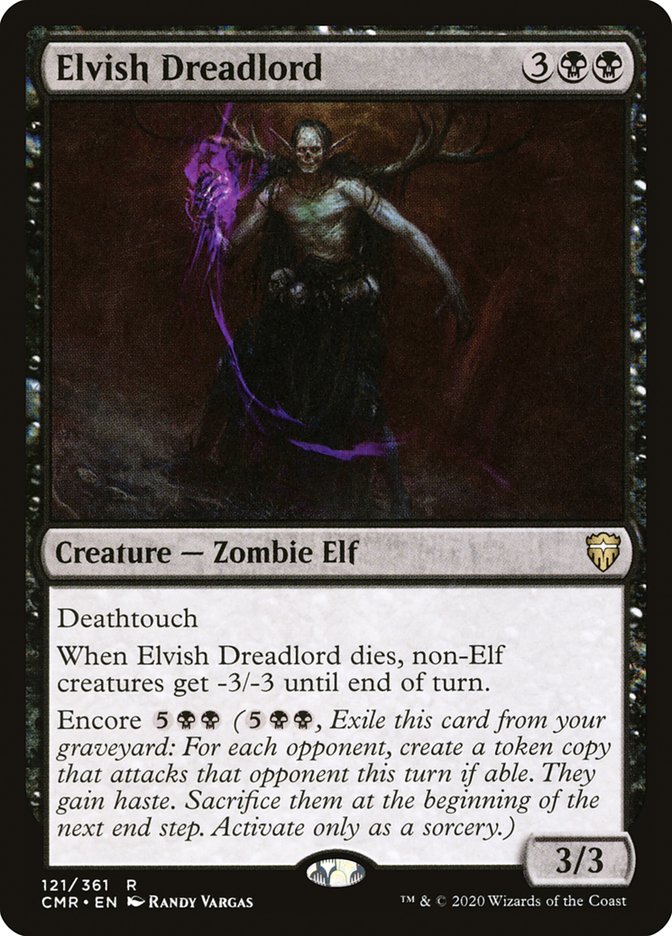 Elvish Dreadlord [Commander Legends] | Gate City Games LLC