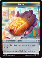 Spider // Food Double-Sided Token [Marvel's Spider-Man Tokens] | Gate City Games LLC