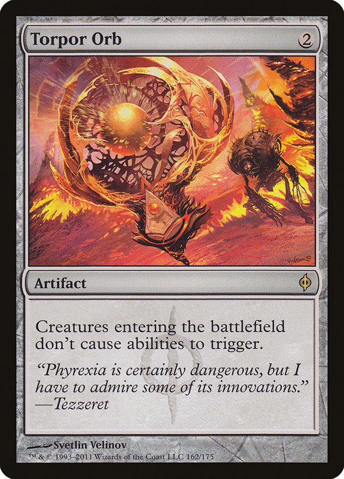 Torpor Orb [New Phyrexia] | Gate City Games LLC