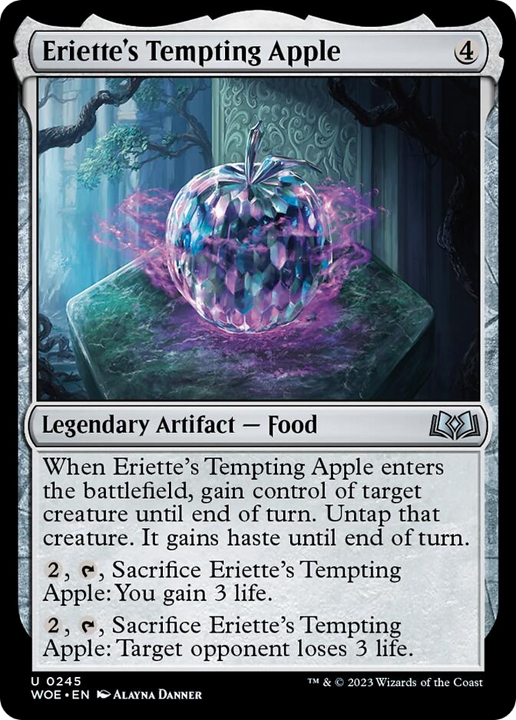 Eriette's Tempting Apple [Wilds of Eldraine] | Gate City Games LLC