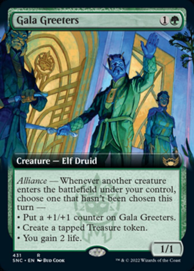 Gala Greeters (Extended Art) [Streets of New Capenna] | Gate City Games LLC