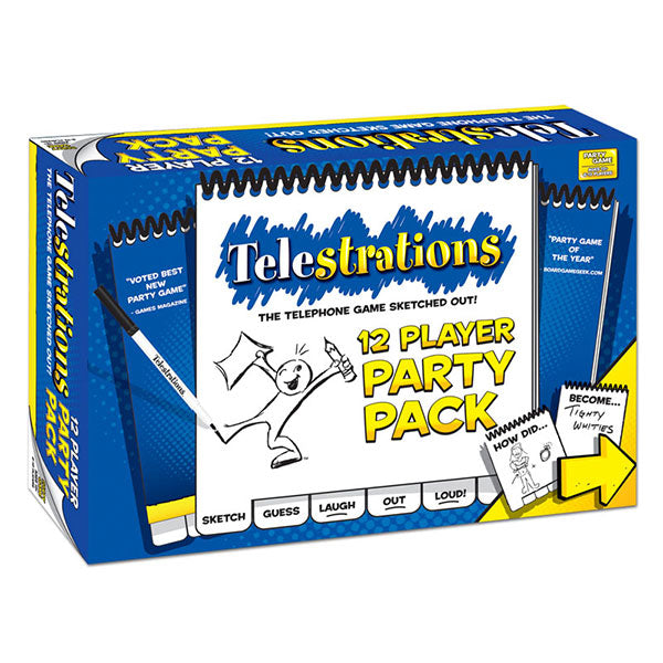 Telestrations: Party Pack (12 players) | Gate City Games LLC