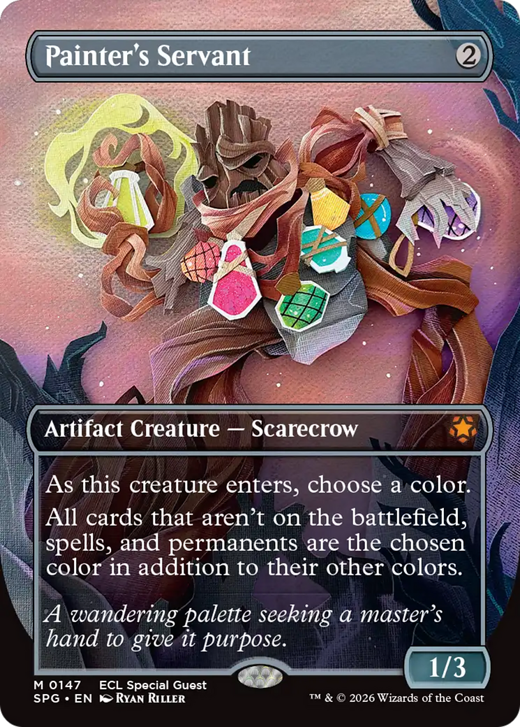Painter's Servant (Borderless) [Lorwyn Eclipsed Special Guests] | Gate City Games LLC