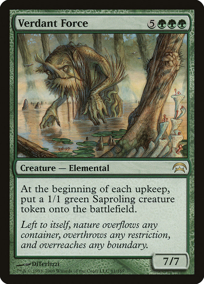 Verdant Force [Planechase] | Gate City Games LLC