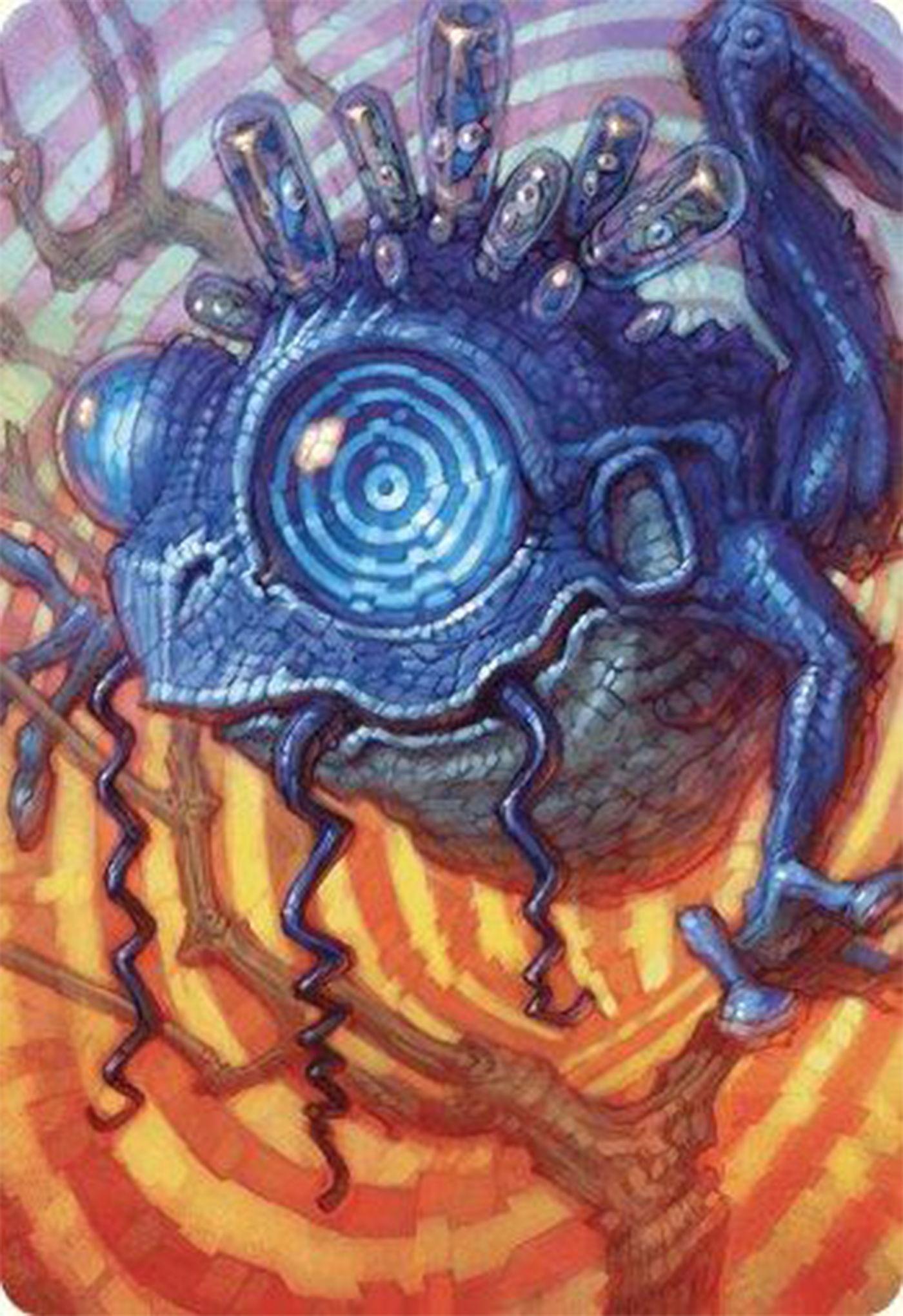 Psychic Frog Art Card [Modern Horizons 3 Art Series] | Gate City Games LLC