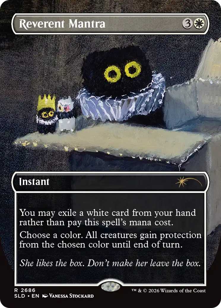 Reverent Mantra [Secret Lair Drop Series] | Gate City Games LLC