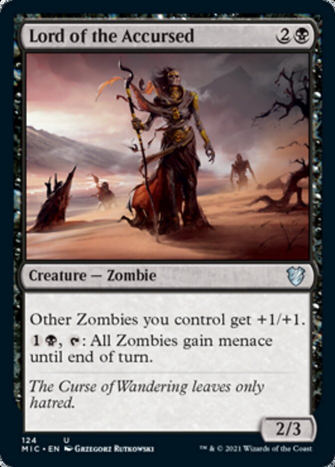 Lord of the Accursed [Innistrad: Midnight Hunt Commander] | Gate City Games LLC