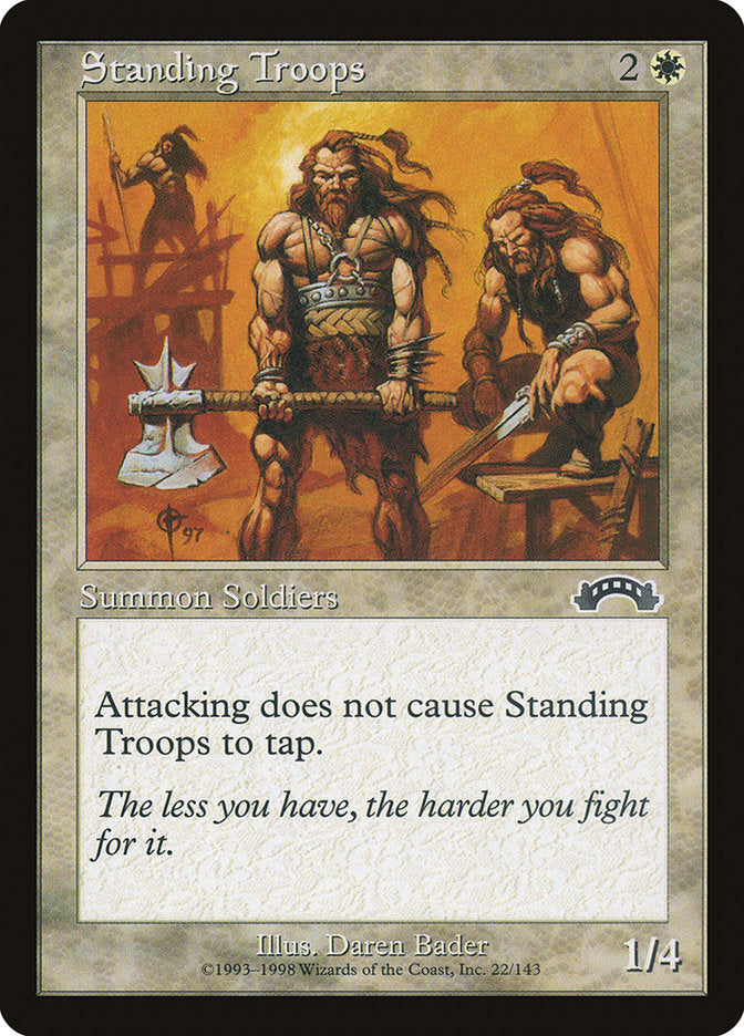 Standing Troops [Exodus] | Gate City Games LLC