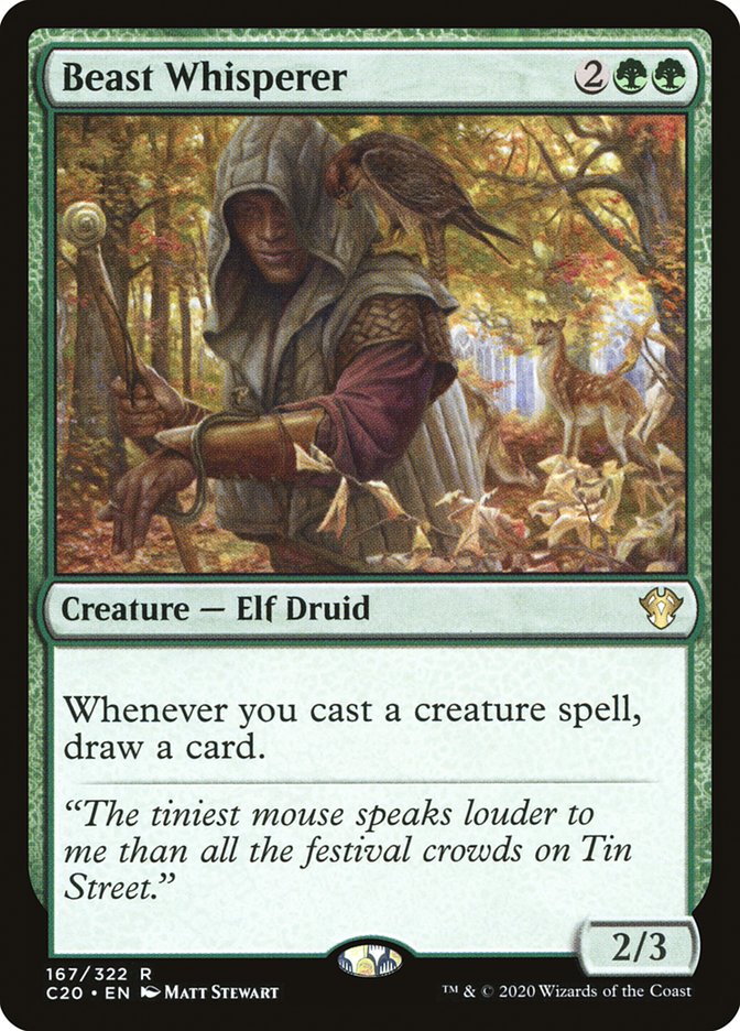 Beast Whisperer [Commander 2020] | Gate City Games LLC