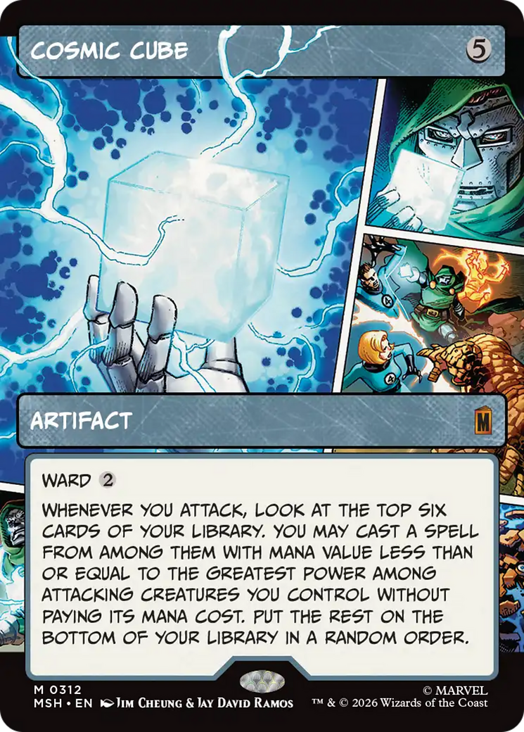 Cosmic Cube (Borderless) (0312) [Marvel Super Heroes] | Gate City Games LLC