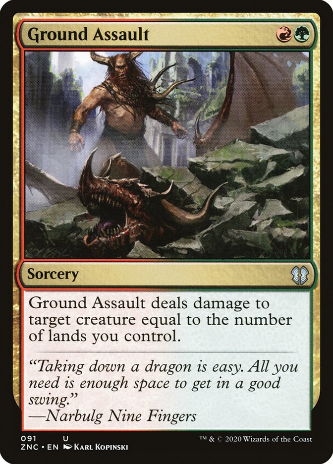 Ground Assault [Zendikar Rising Commander] | Gate City Games LLC