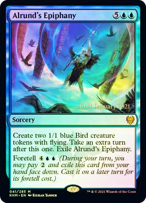 Alrund's Epiphany [Kaldheim Prerelease Promos] | Gate City Games LLC