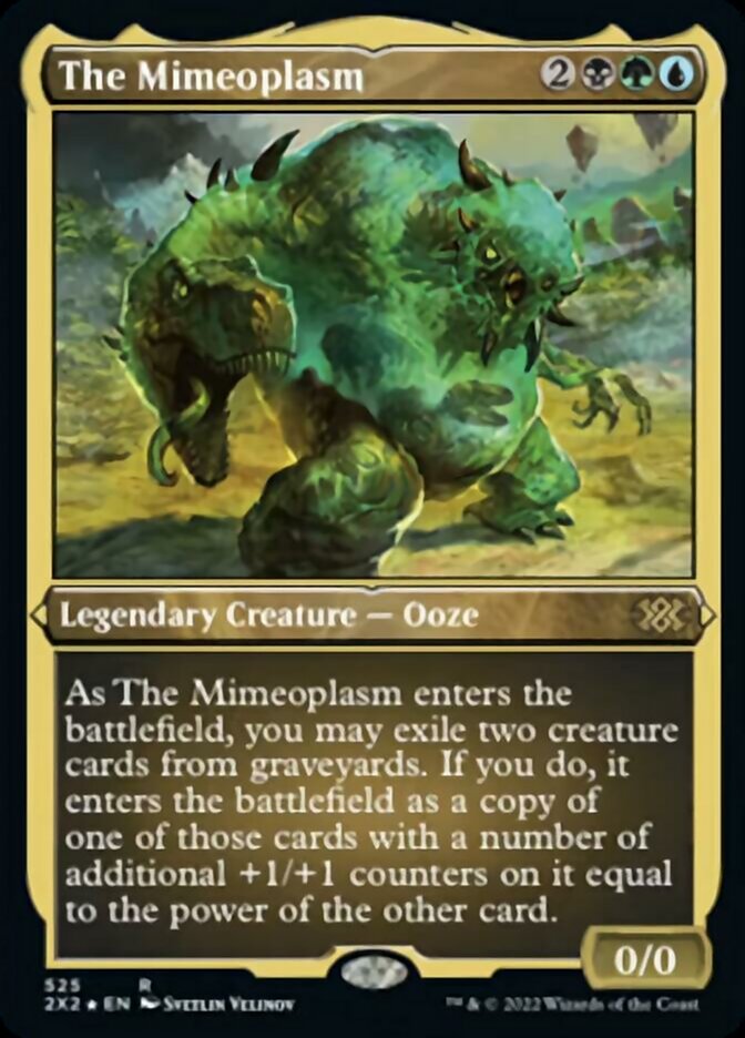 The Mimeoplasm (Foil Etched) [Double Masters 2022] | Gate City Games LLC