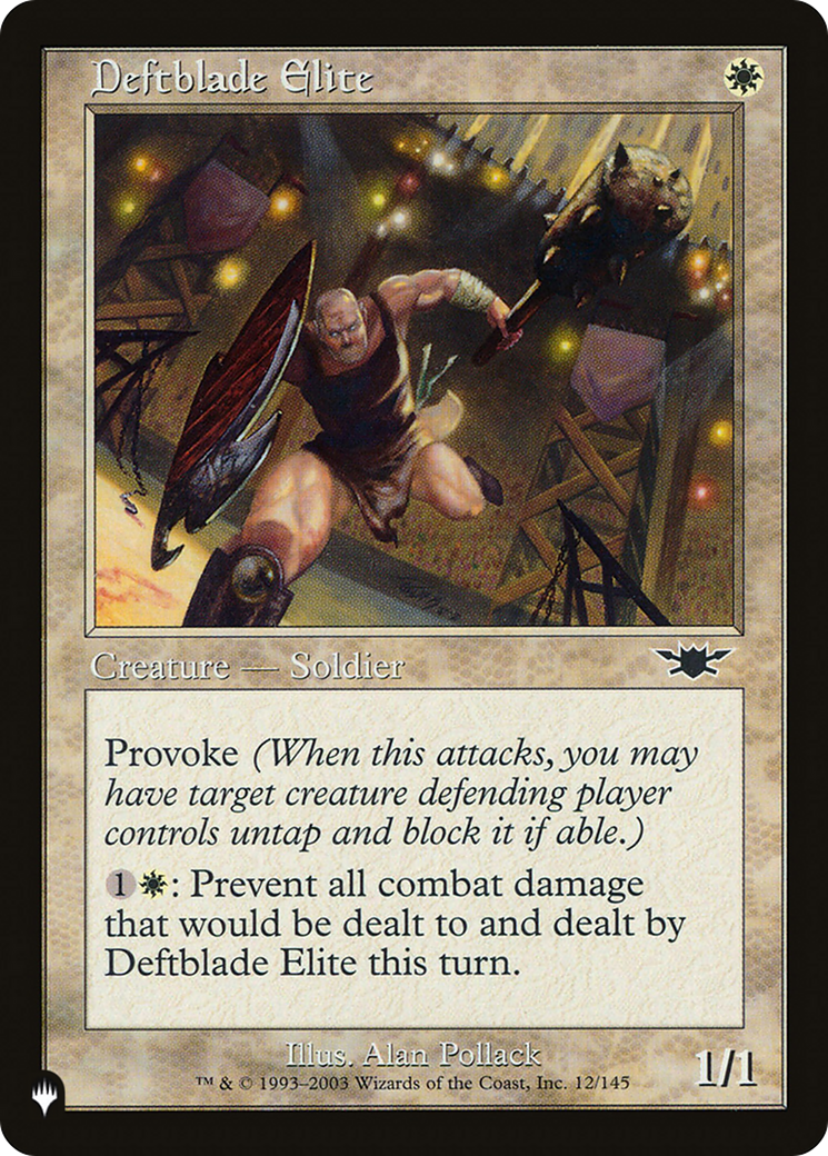 Deftblade Elite [The List] | Gate City Games LLC