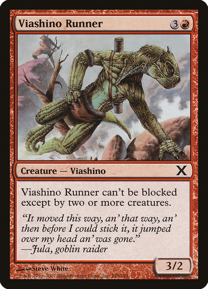 Viashino Runner [Tenth Edition] | Gate City Games LLC