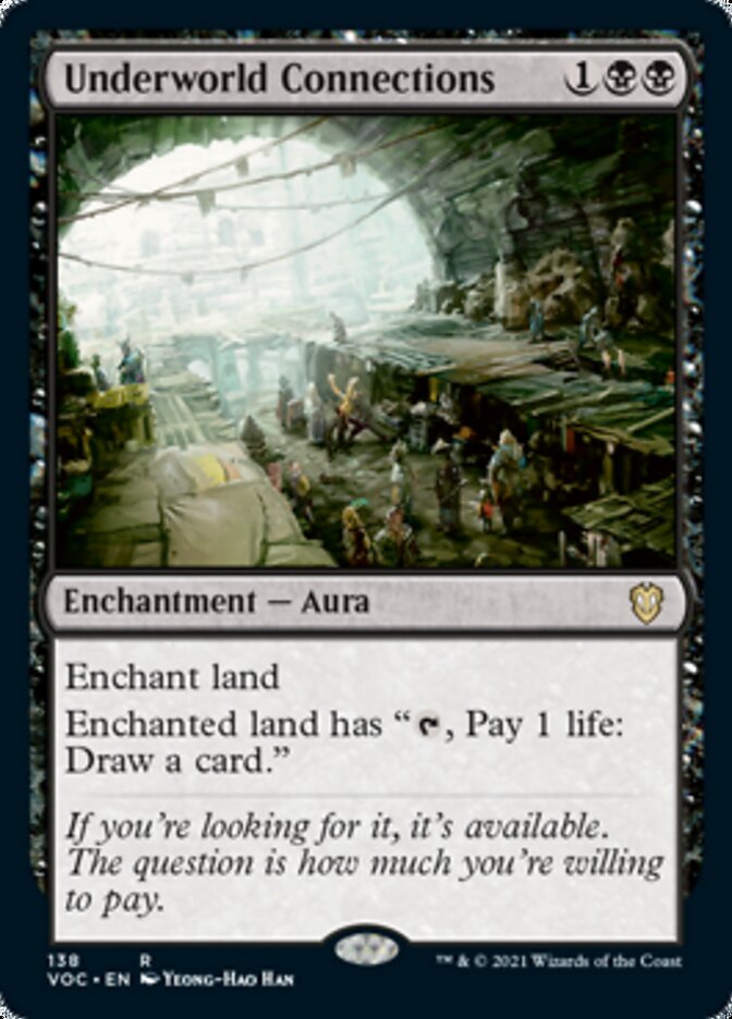 Underworld Connections [Innistrad: Crimson Vow Commander] | Gate City Games LLC