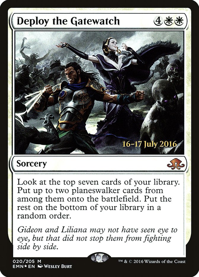 Deploy the Gatewatch [Eldritch Moon Prerelease Promos] | Gate City Games LLC