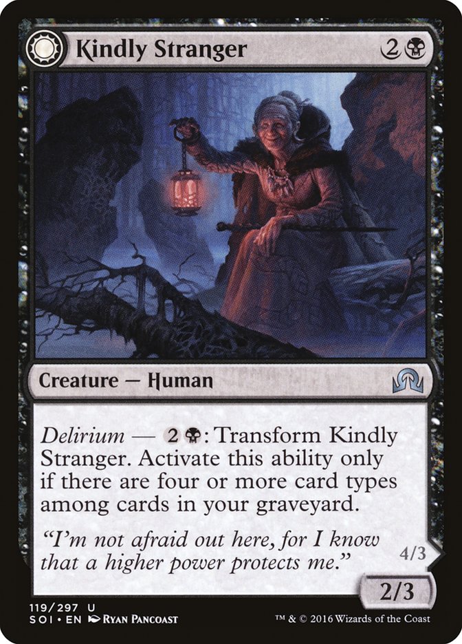 Kindly Stranger // Demon-Possessed Witch [Shadows over Innistrad] | Gate City Games LLC