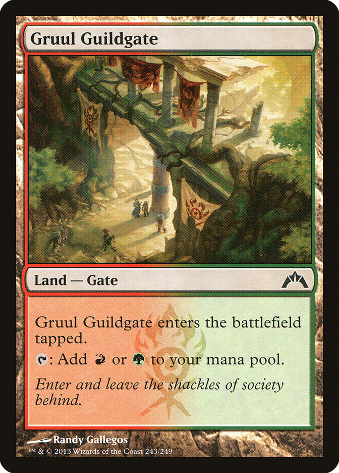 Gruul Guildgate [Gatecrash] | Gate City Games LLC