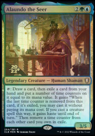 Alaundo the Seer [Commander Legends: Battle for Baldur's Gate Prerelease Promos] | Gate City Games LLC