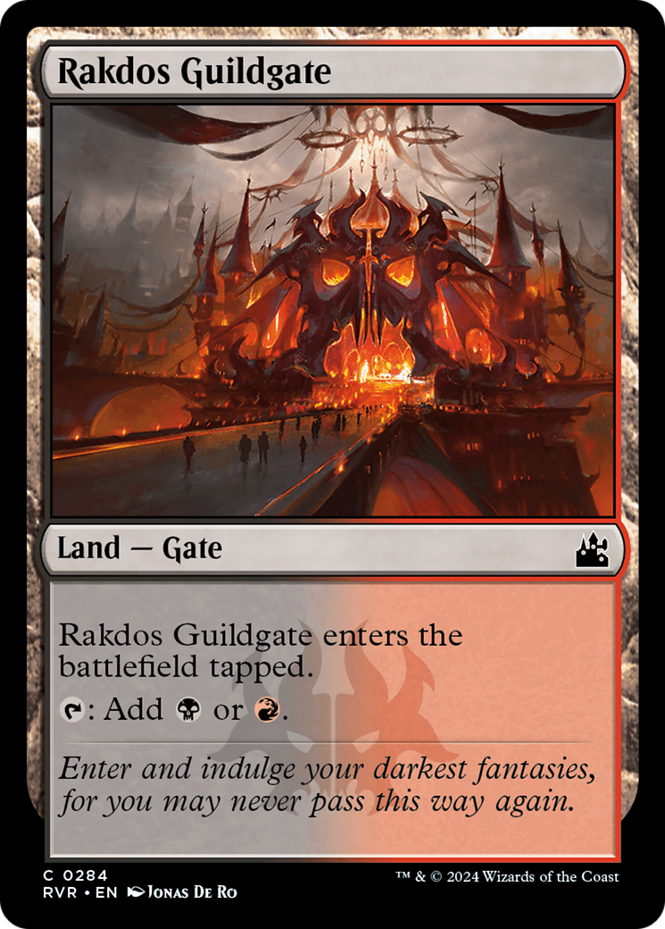 Rakdos Guildgate [Ravnica Remastered] | Gate City Games LLC