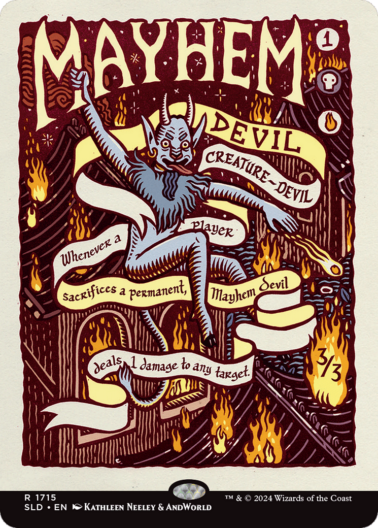 Mayhem Devil [Secret Lair Drop Series] | Gate City Games LLC