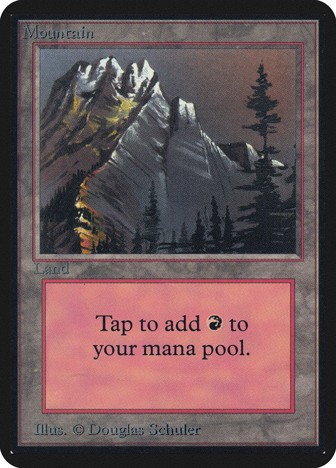 Mountain (292) [Alpha Edition] | Gate City Games LLC