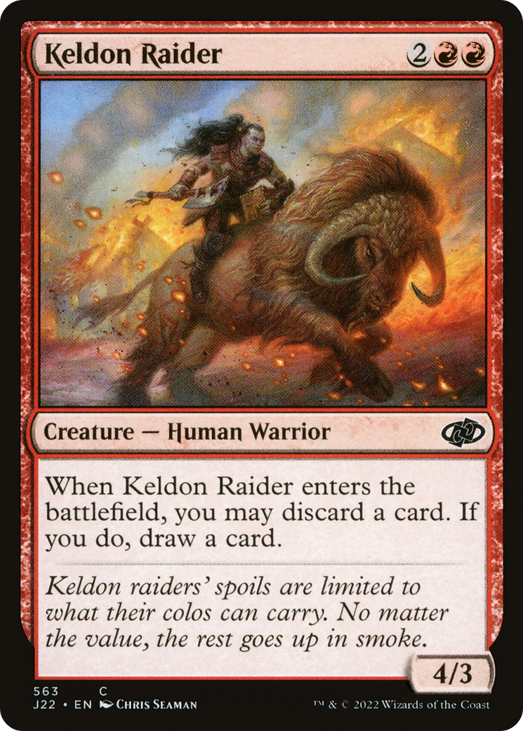 Keldon Raider [Jumpstart 2022] | Gate City Games LLC