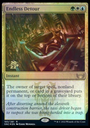 Endless Detour [Streets of New Capenna Prerelease Promos] | Gate City Games LLC