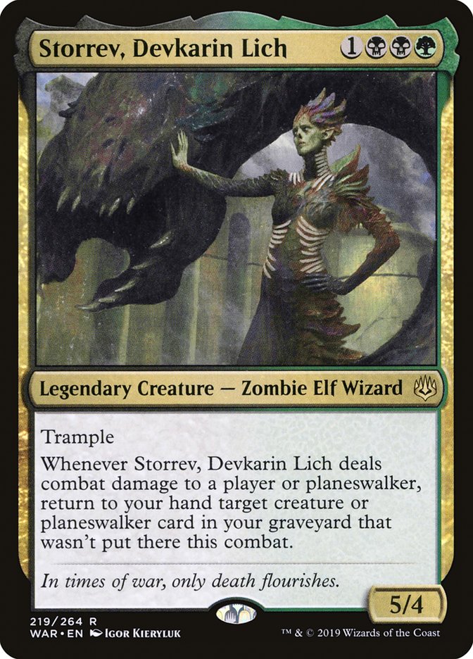 Storrev, Devkarin Lich [War of the Spark] | Gate City Games LLC