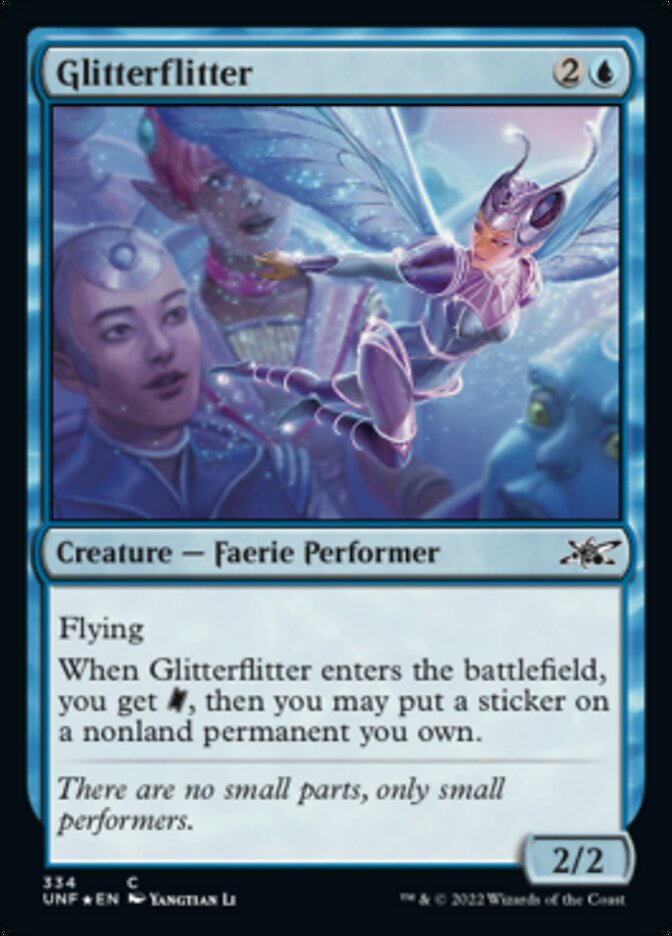 Glitterflitter (Galaxy Foil) [Unfinity] | Gate City Games LLC