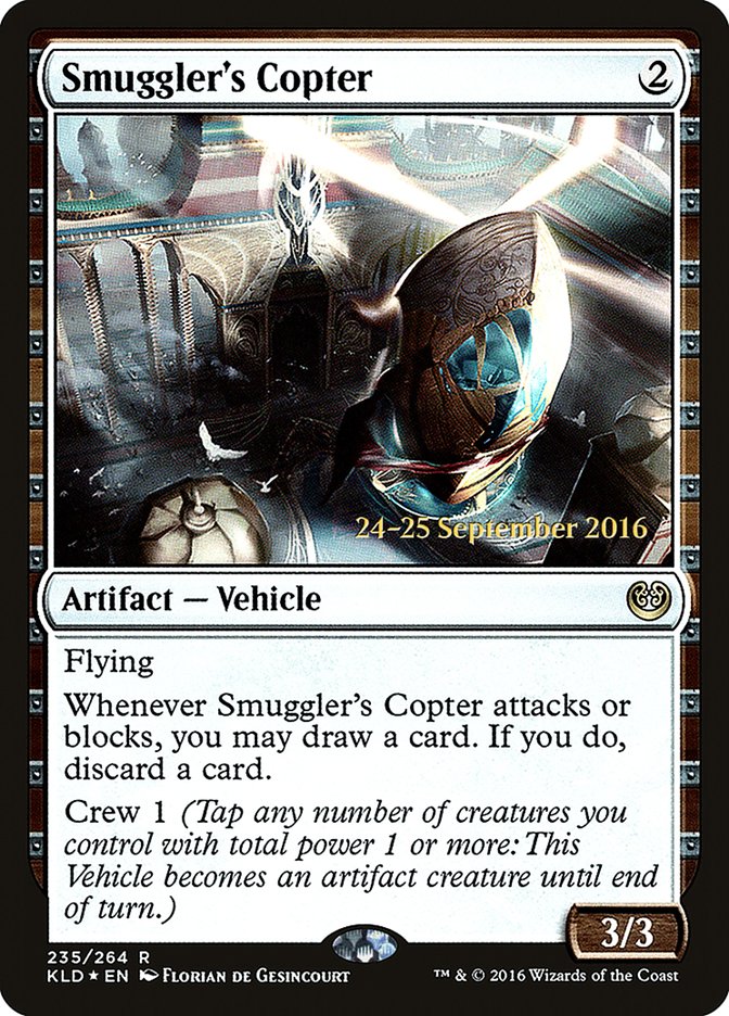 Smuggler's Copter [Kaladesh Prerelease Promos] | Gate City Games LLC