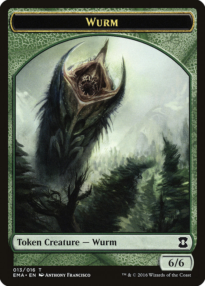 Wurm Token [Eternal Masters Tokens] | Gate City Games LLC