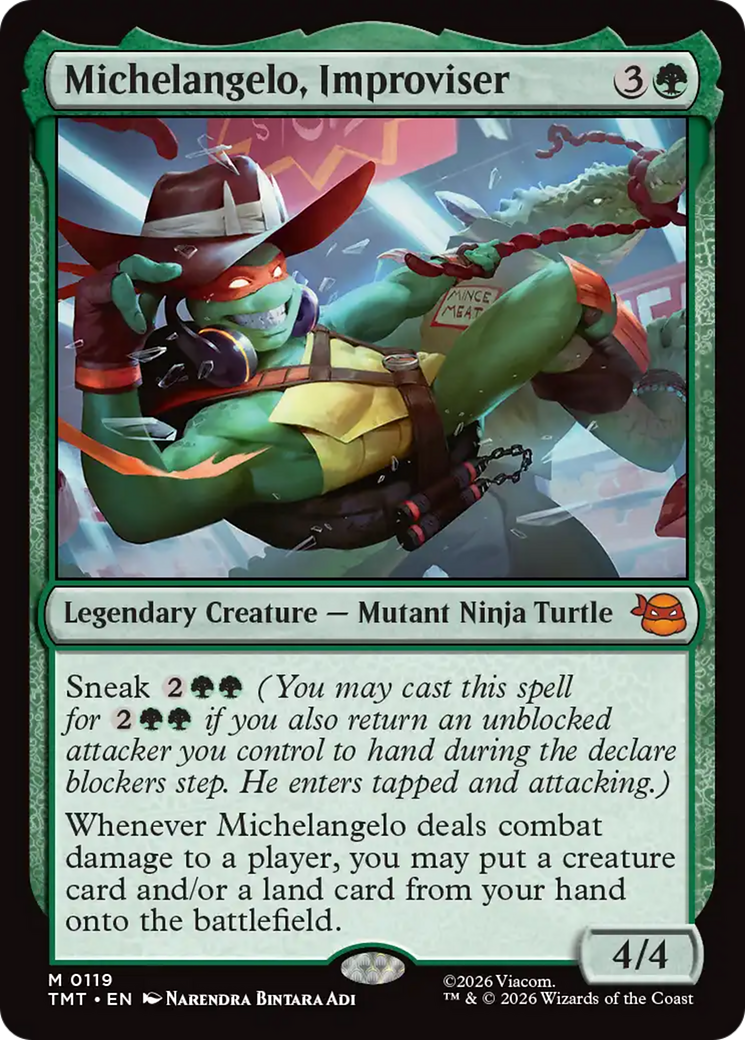Michelangelo, Improviser [Teenage Mutant Ninja Turtles] | Gate City Games LLC