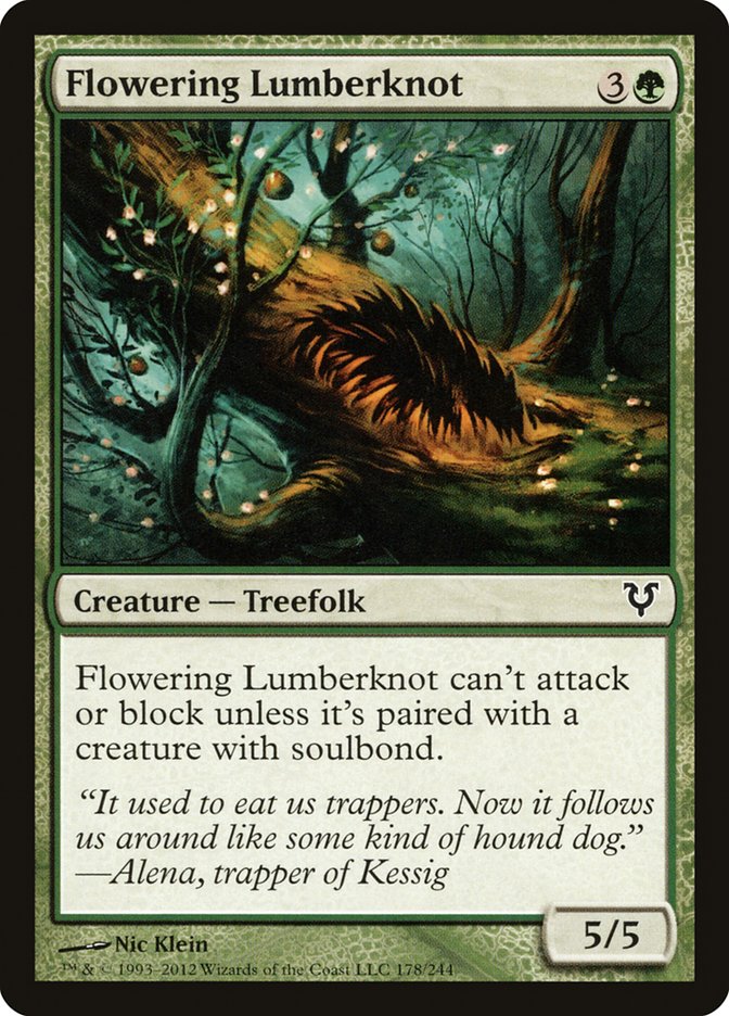 Flowering Lumberknot [Avacyn Restored] | Gate City Games LLC