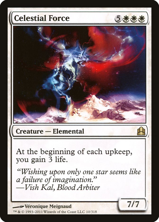 Celestial Force [Commander 2011] | Gate City Games LLC