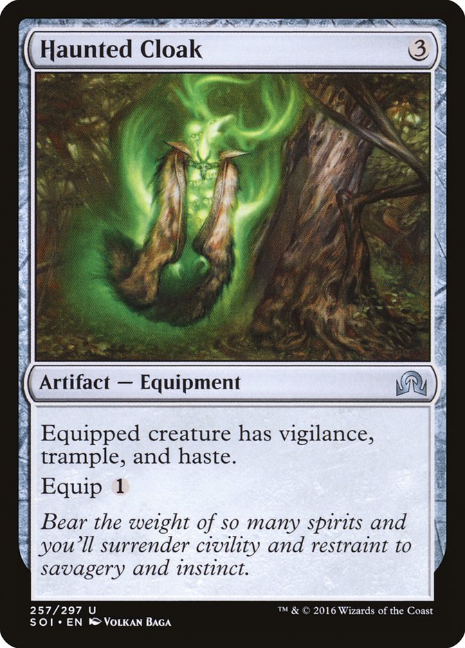 Haunted Cloak [Shadows over Innistrad] | Gate City Games LLC
