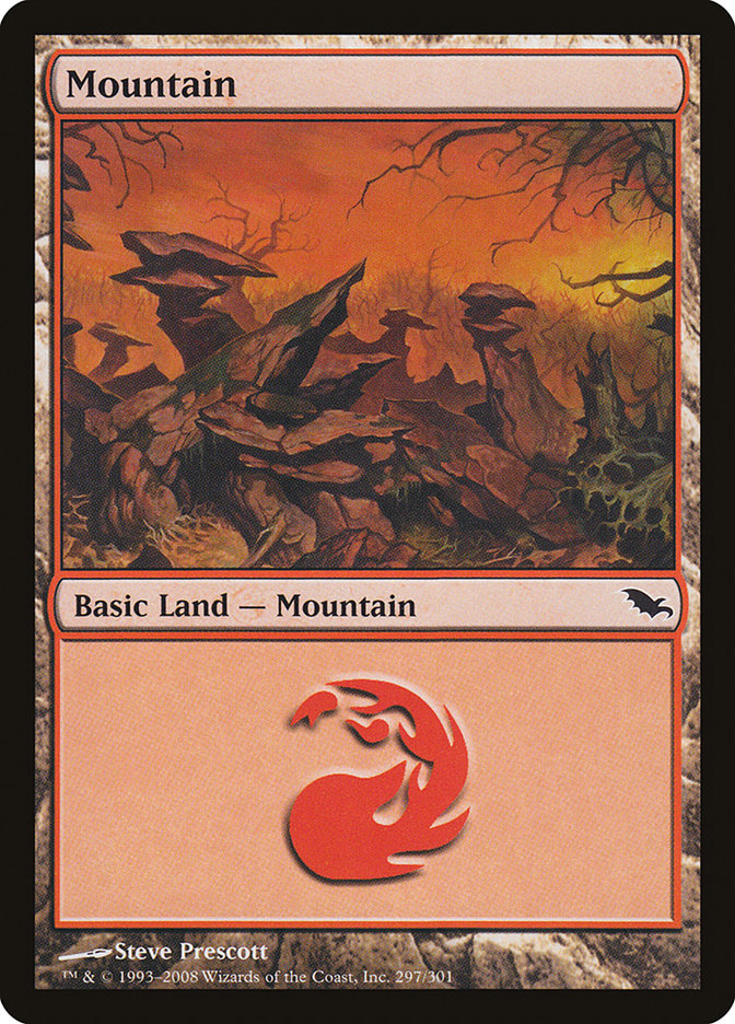 Mountain (297) [Shadowmoor] | Gate City Games LLC