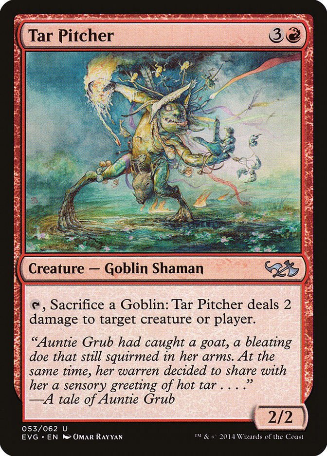 Tar Pitcher (Elves vs. Goblins) [Duel Decks Anthology] | Gate City Games LLC