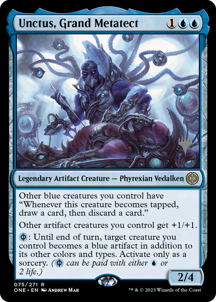Unctus, Grand Metatect (Promo Pack) [Phyrexia: All Will Be One Promos] | Gate City Games LLC