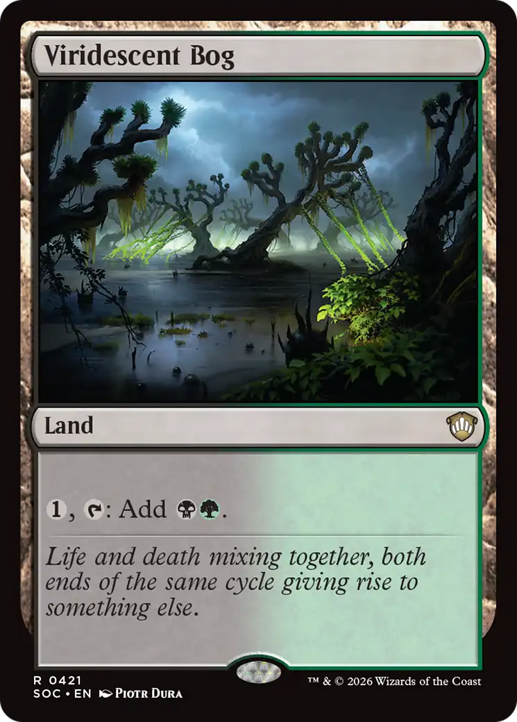 Viridescent Bog [Secrets of Strixhaven Commander] | Gate City Games LLC