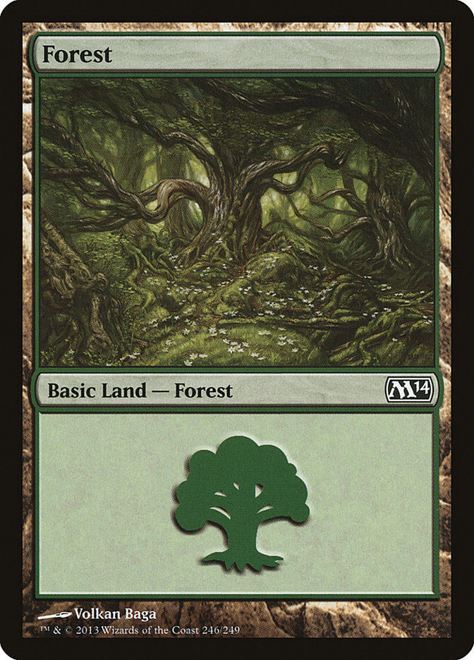 Forest (246) [Magic 2014] | Gate City Games LLC