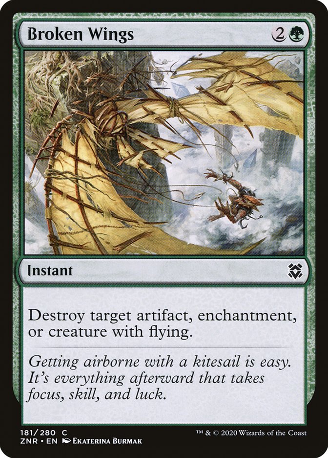 Broken Wings [Zendikar Rising] | Gate City Games LLC