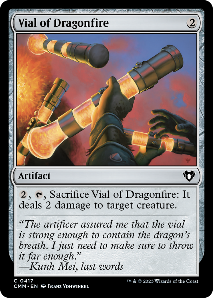 Vial of Dragonfire [Commander Masters] | Gate City Games LLC