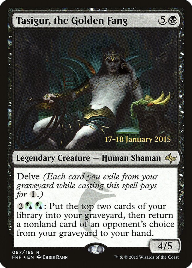Tasigur, the Golden Fang [Fate Reforged Prerelease Promos] | Gate City Games LLC