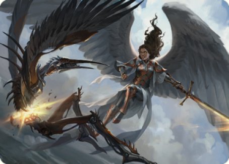 Destroy Evil Art Card [Dominaria United Art Series] | Gate City Games LLC