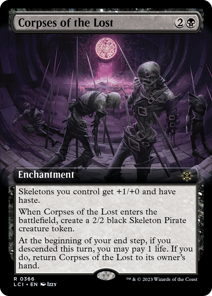 Corpses of the Lost (Extended Art) [The Lost Caverns of Ixalan] | Gate City Games LLC