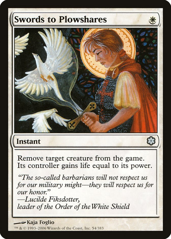 Swords to Plowshares [Coldsnap Theme Decks] | Gate City Games LLC