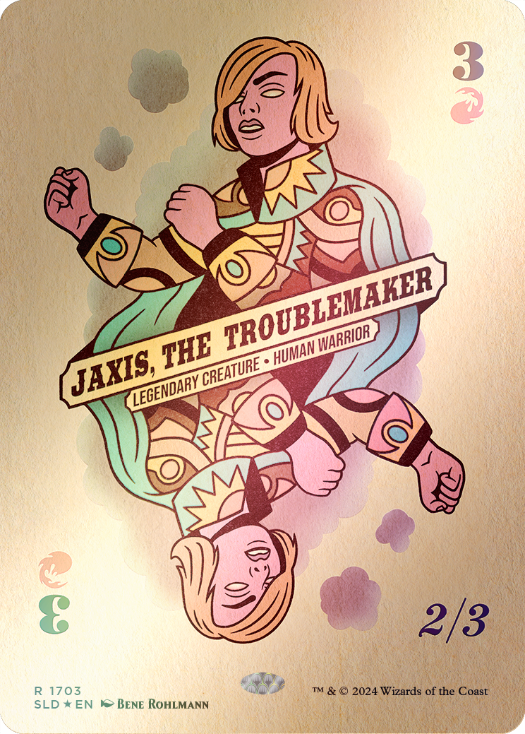 Jaxis, the Troublemaker (Rainbow Foil) [Secret Lair Drop Series] | Gate City Games LLC