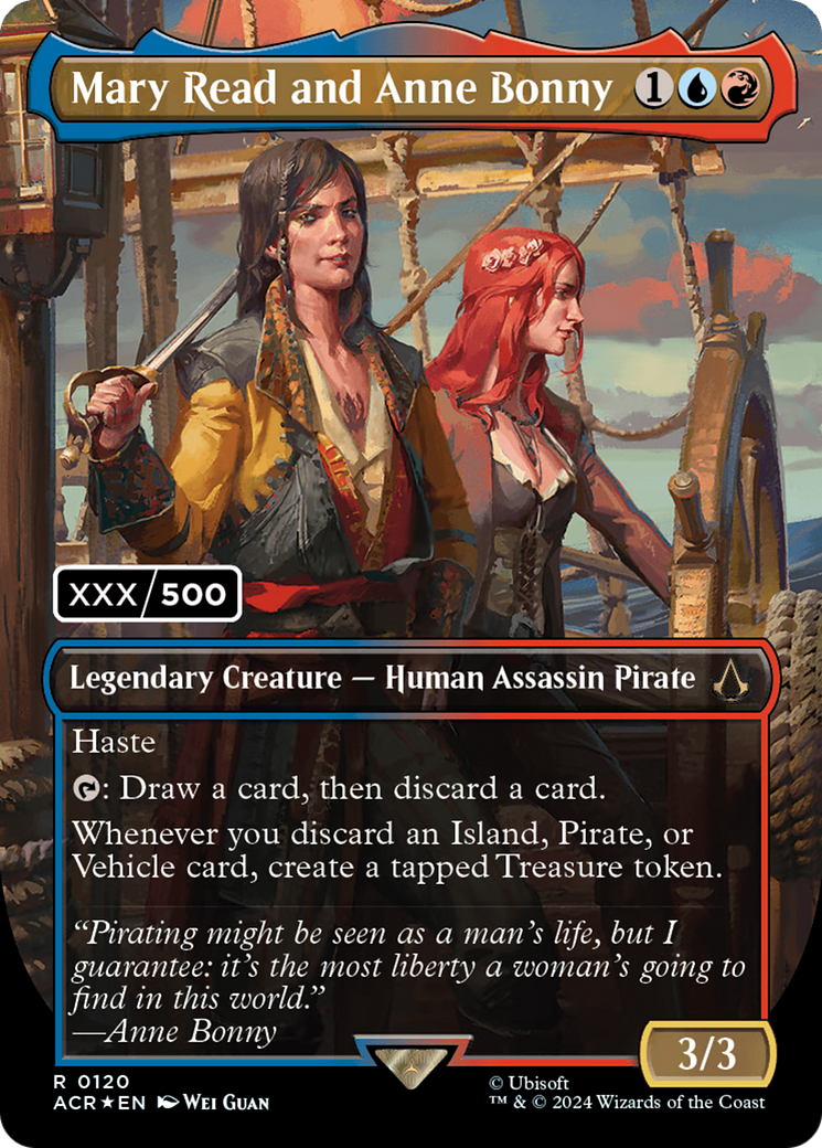 Mary Read and Anne Bonny (English) (Serial Numbered) [Assassin's Creed] | Gate City Games LLC